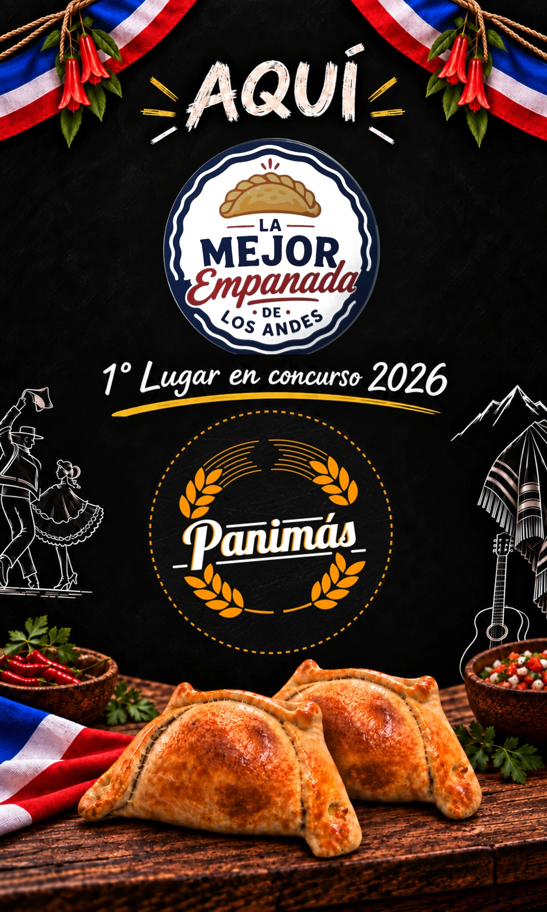 La mejor empanada de Los Andes 2026